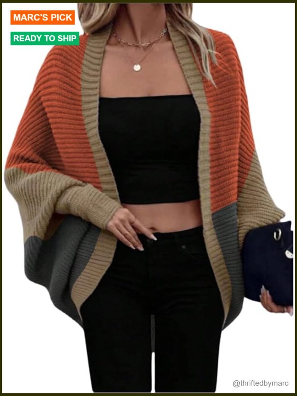 Women's Cardigan Knit Open Front Long Sleeve Casual Cozy Outerwear